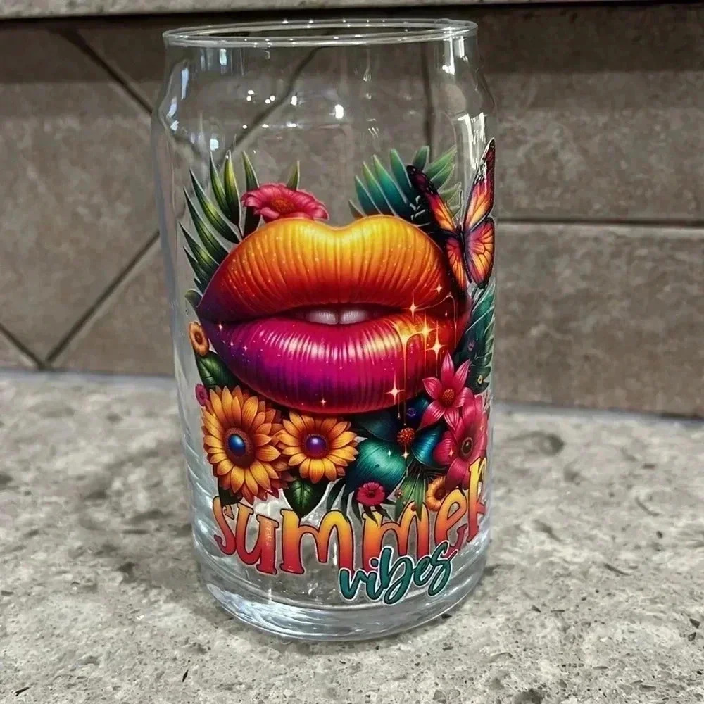 New  16oz glass